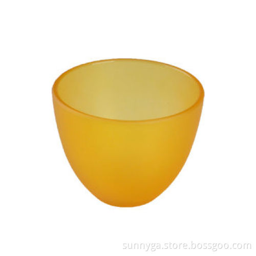 Matte Painted Colored Glass Holders